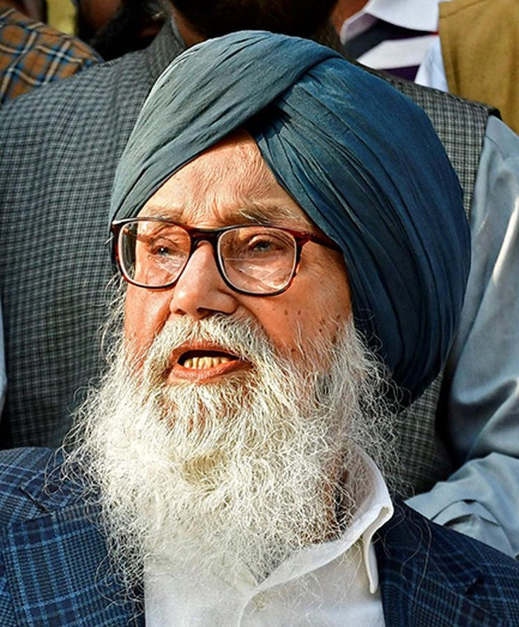 Former Punjab Chief Minister Prakash Singh Badal Passes Away at 95, Condolences Pour In