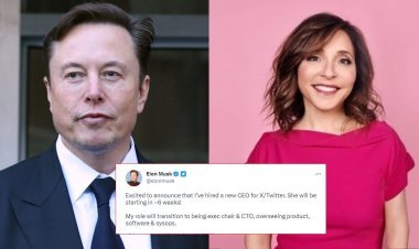 What was Linda Yacarino's first reaction after becoming the new CEO of Twitter?