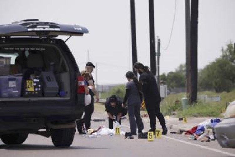 Horrific car accident in Texas, USA, 8 people died