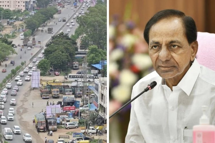 Telangana CM Chandrasekhar Rao embarks on Maharashtra tour: 600 vehicles in BRS Chief's convoy