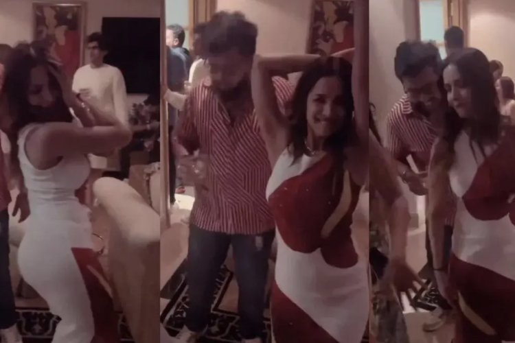 Malaika danced fiercely on boyfriend Arjun Kapoor's birthday, fans went crazy after seeing the dance move