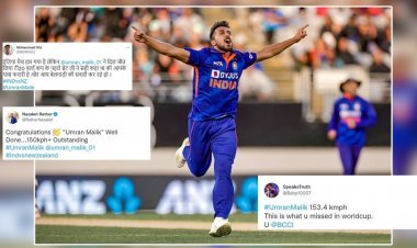 IND vs NZ 1ST ODI:  उमरान मलिक का शानदार डेब्यू देख खुशी से झूम उठे फैंस