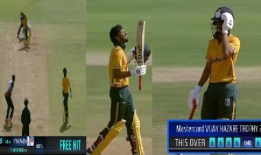 विजय हजारे ट्रॉफी में Ruturaj Gaikwad ने खेली तूफानी पारी, महज एक ओवर में जड़े 7 छक्के और बना डाले 42 रन, वायरल हुआ VIDEO