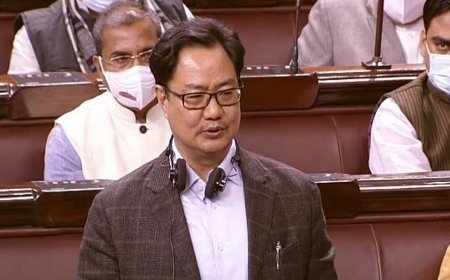 केंद्रीय मंत्री किरेन रीजीजू ने कहा, भारत के लिए शर्मिंदगी का सबसे बड़ा कारण बने हुए हैं राहुल गांधी