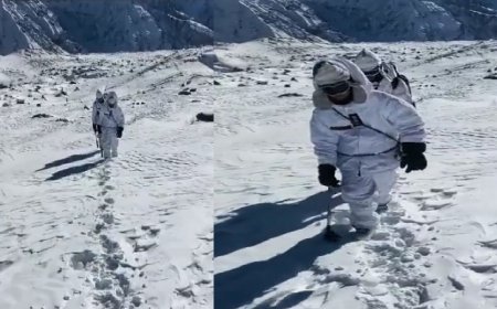 कैप्टन शिवा चौहान सियाचिन ग्लेशियर में 15600 फुट की ऊंचाई पर तैनात, ऐसा करने वाली पहली महिला अधिकारी बनीं